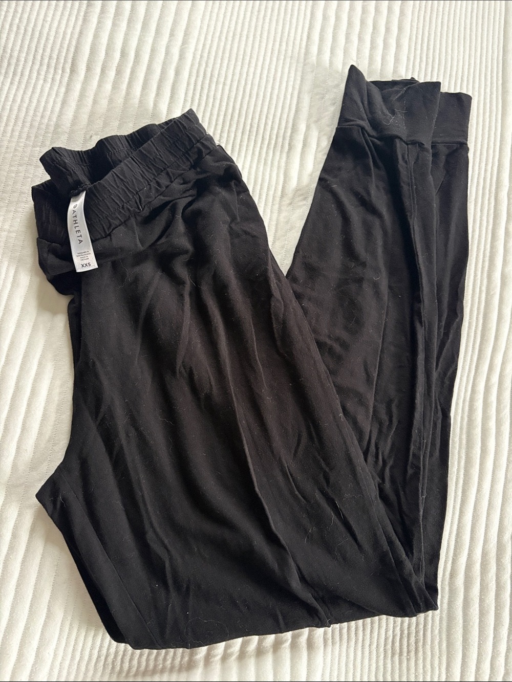 Athleta Black Light-Weight Joggers